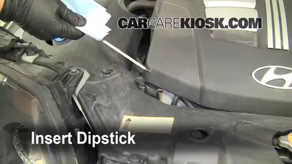 Oil & Filter Change Hyundai Tiburon (2003-2008) - 2005 Hyundai Tiburon ...